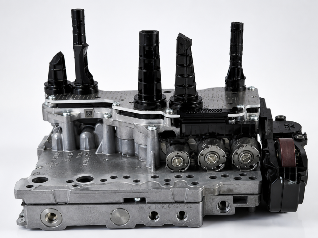 Ford PowerShift 6DCT450 hidraulikatömb elölnézet